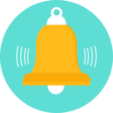 music and multimedia,Tools and utensils,school bell,notification,alarm,bell,notification bell